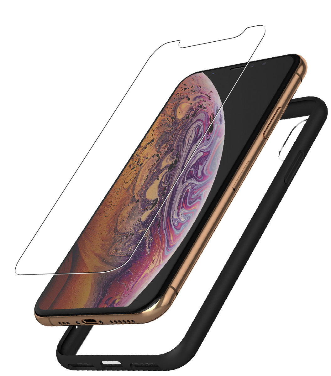 iPhone Protective Glass and Case Combo Pack Armor Edge