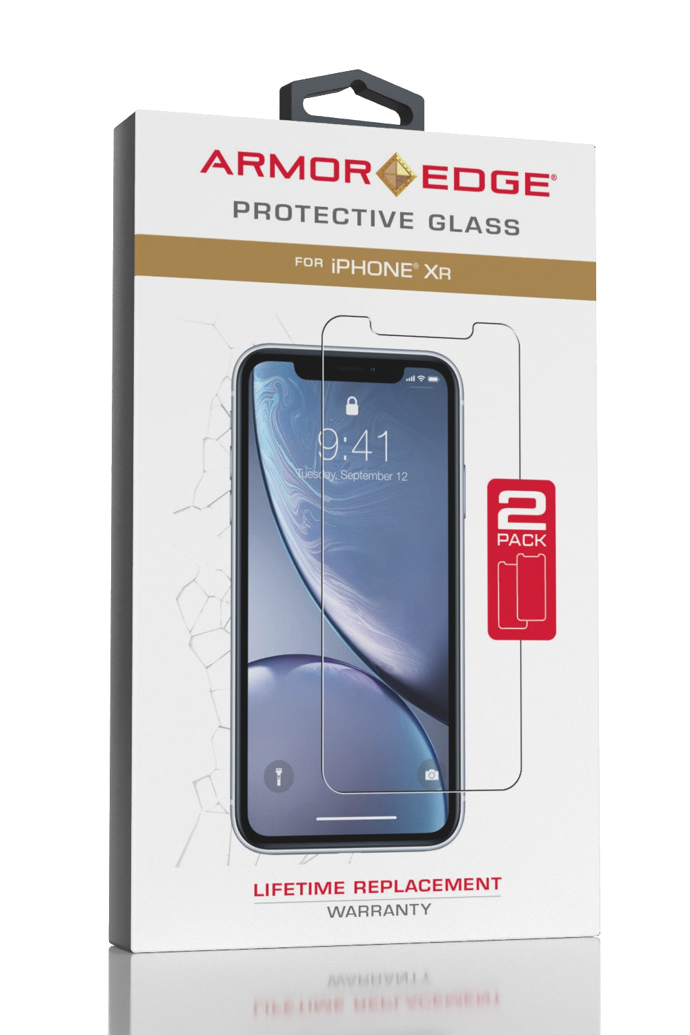Protective Glass for iPhone XR<br>Dual Pack