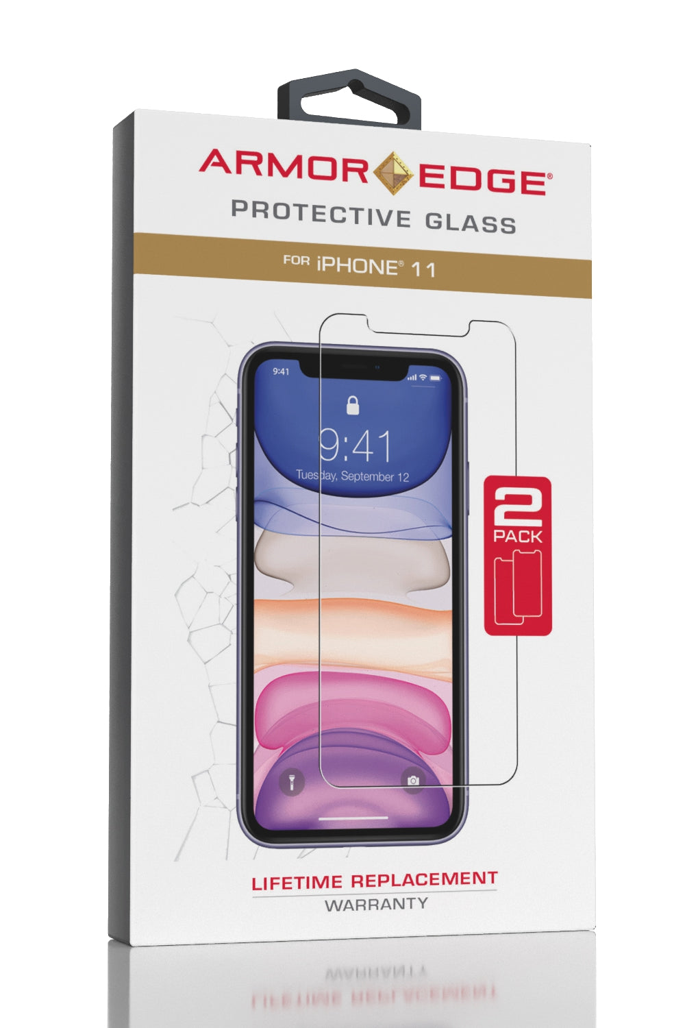 Protective Glass for iPhone 11<br>Dual Pack