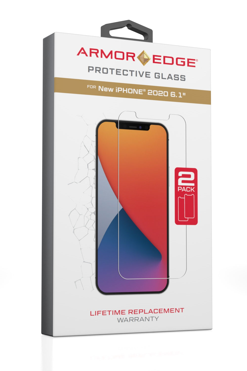 Protective Glass for iPhone 12/12 Pro<br>Dual Pack