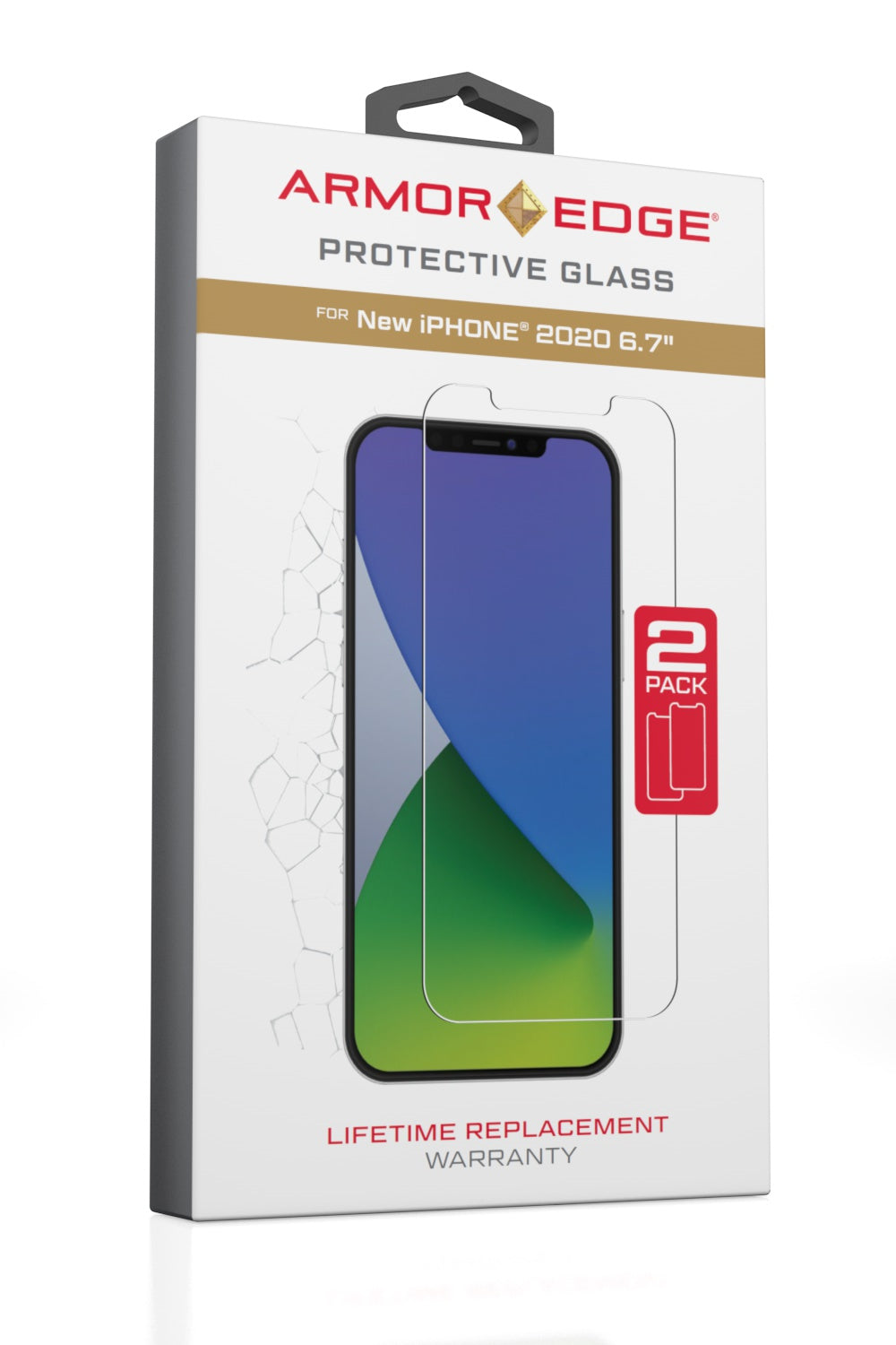Protective Glass for iPhone 12 Pro Max<br>Dual Pack