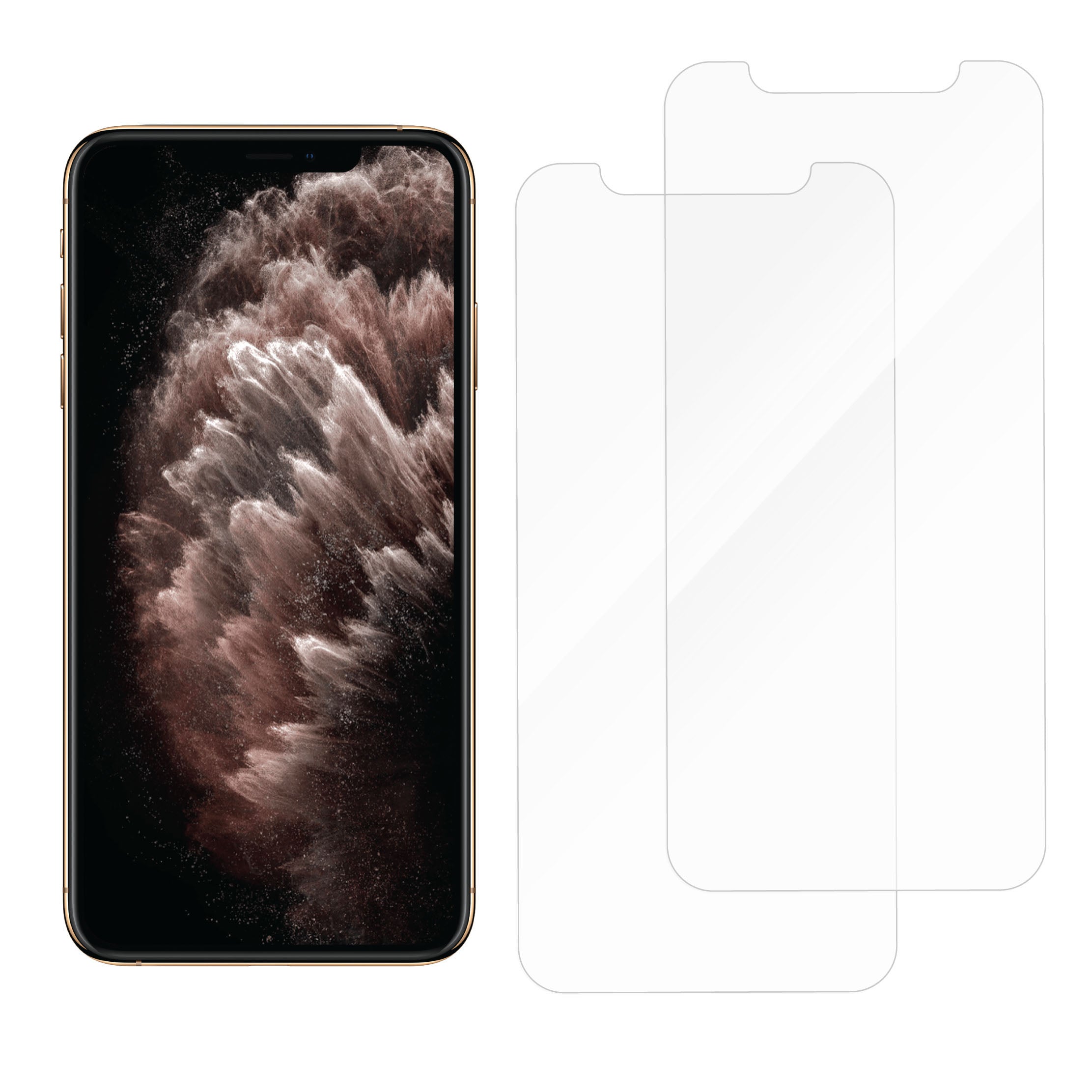 Protective Glass for iPhone 11 Pro Max<br>Dual Pack