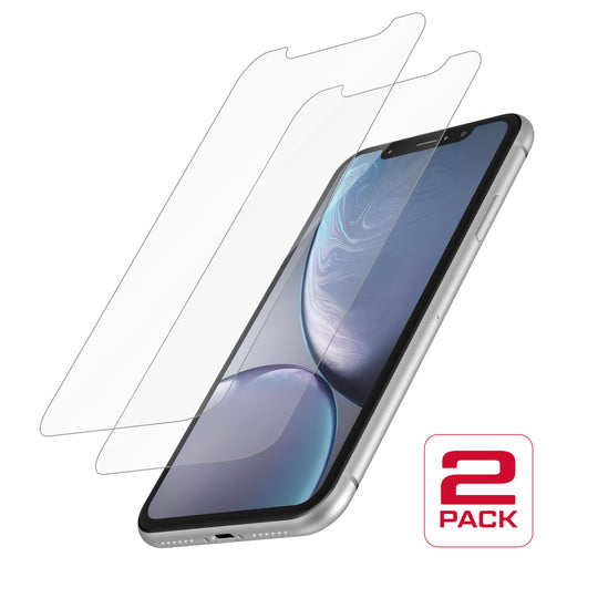 Protective Glass for iPhone XR<br>Dual Pack